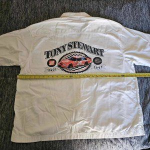 Chase Authentics 1999 Vintage Tony Stewart Home Depot XL Button up shirt